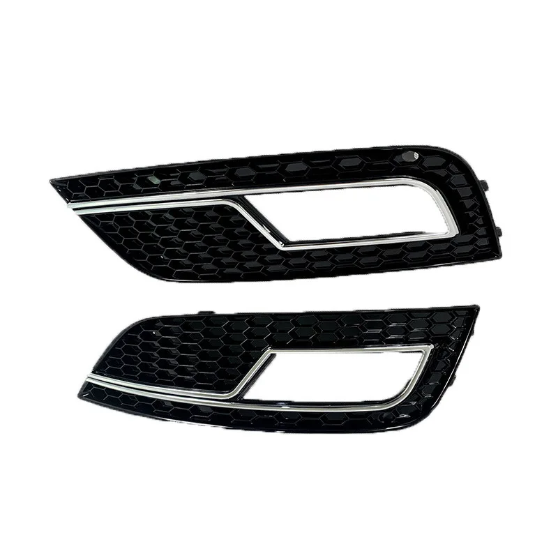 For Wholesale of 13 to 16 Audi A4L Modified S4/RS4 Silver Fog Light Frame Lower Bumper Mesh Honeycomb Upgrade Parts