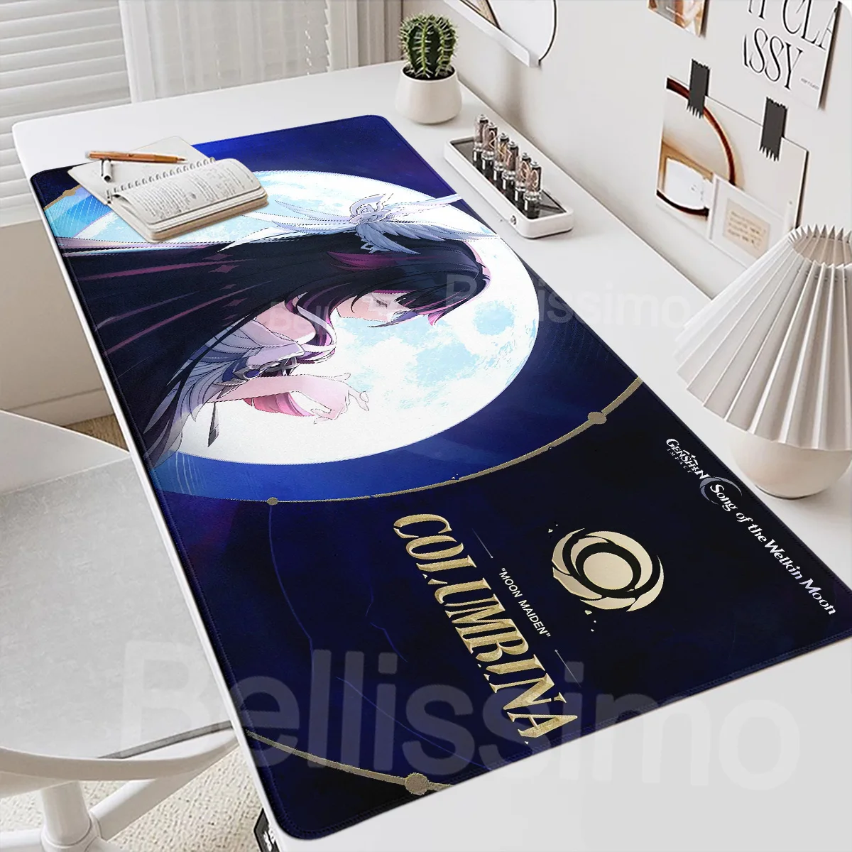 

HD New Role Genshin Impact Nod-Krai Mouse Pad Anime Game XXL Large Columbia Mousepad Non-slip Keyboard PC Gaming Laptop Desk Mat