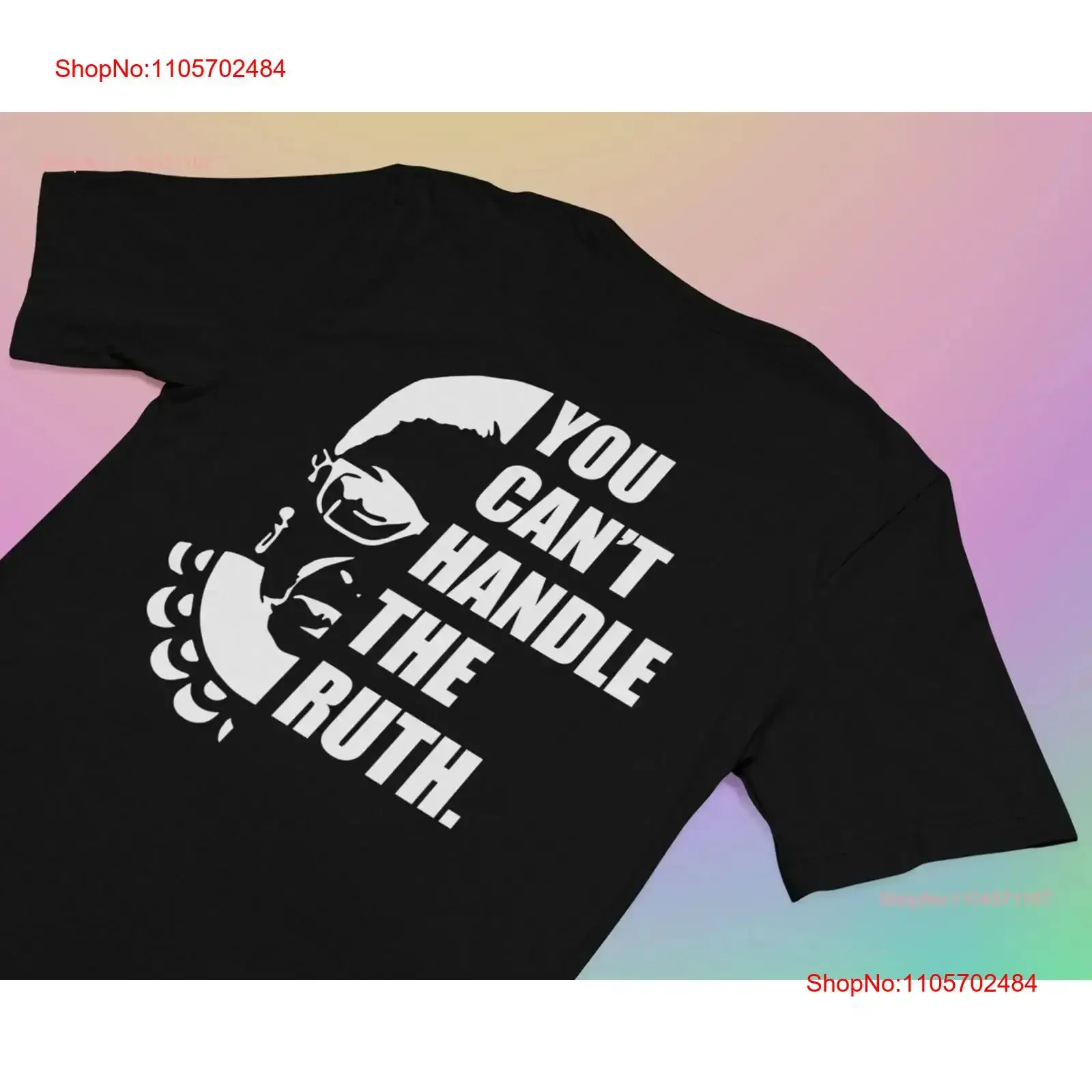 Ruth Bader Ginsburg You Can't Handle the Quote T Shirt Social Justice Women Power Girl Roe v Wade Abortion vintage Washed