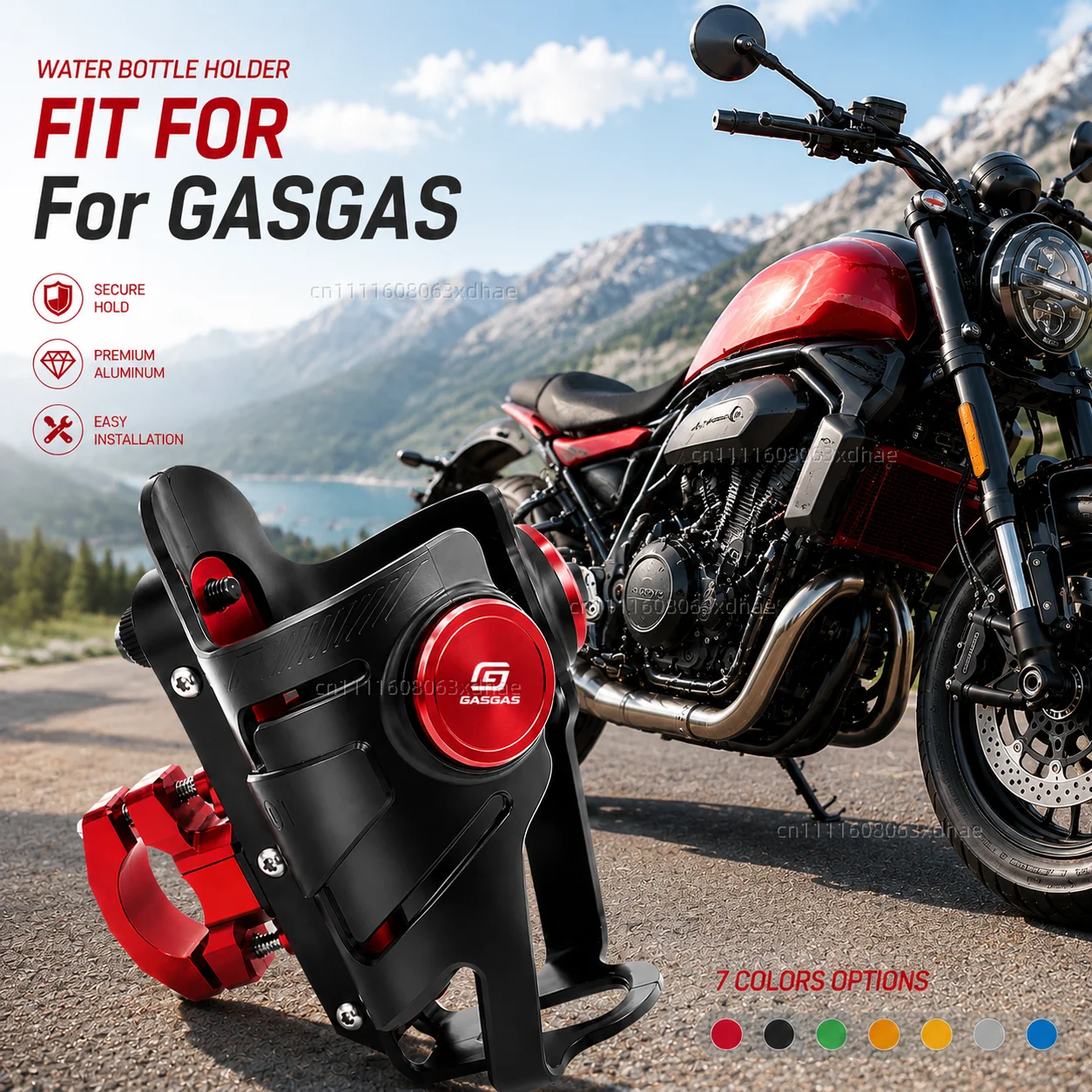 

Motorcycle Water Bottle Holder For GASGAS MC450F EC300 GP SM 700 900 EC Coffee Beverage Tea Cup Support Modification Accessories