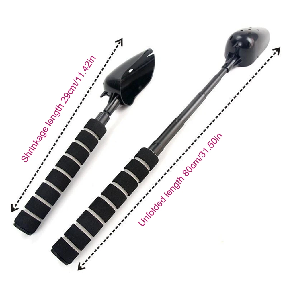 ملاعق رمي الطعم قابلة للسحب، ملعقة جاذبة خفيفة الوزن، مقبض طويل غير قابلة للانزلاق، ملحقات أدوات صيد الأسماك