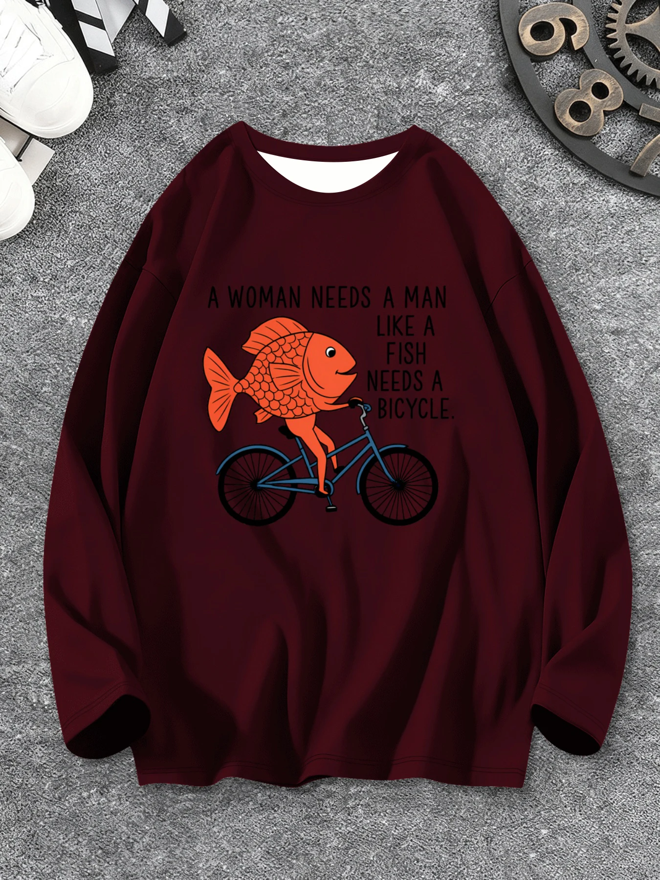 camiseta-masculina-casual-de-manga-comprida-com-gola-redonda-–-confortavel-divertida-e-moderna-impressa-versatil-para-ciclismo-pesca-e-lazer