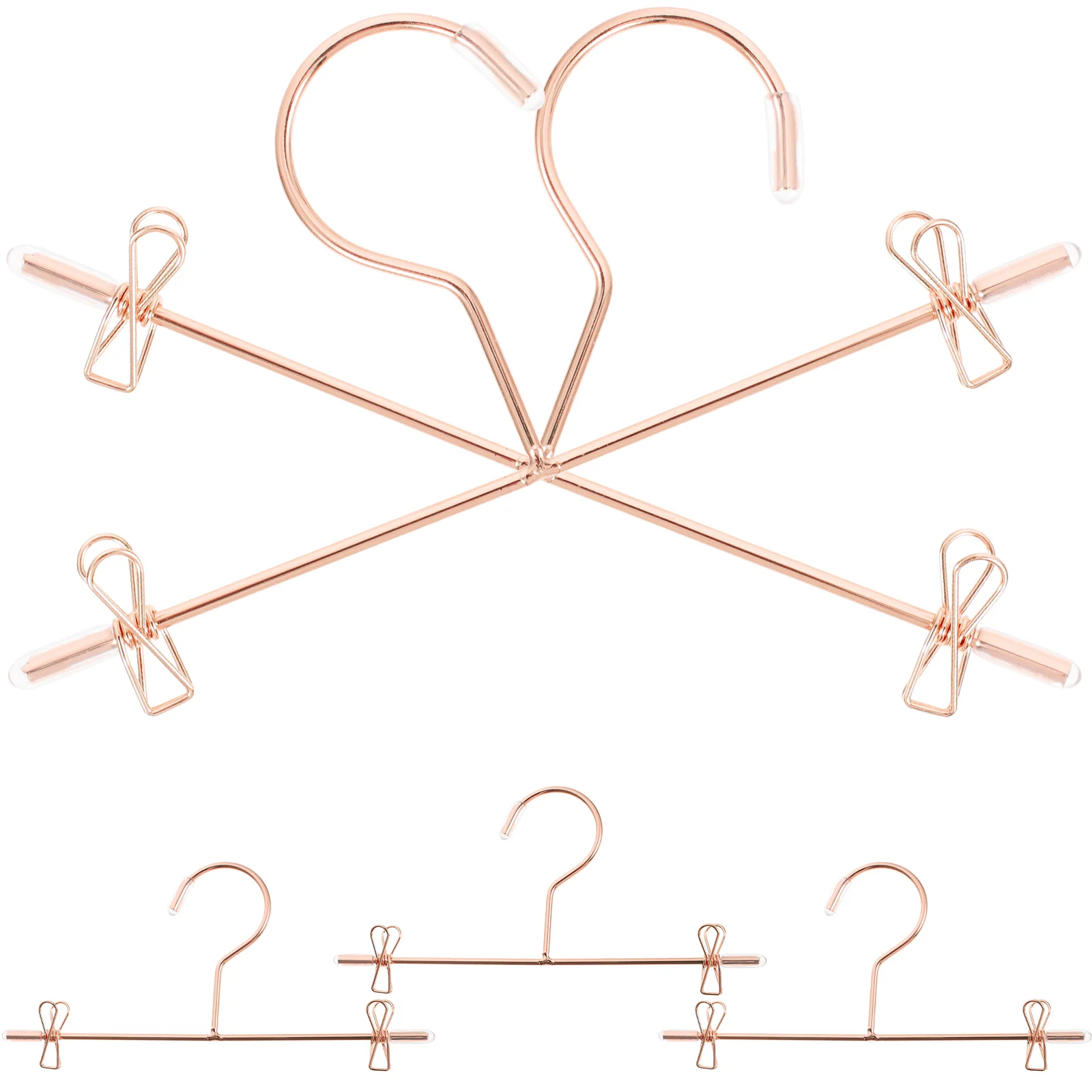 5-delige hanger kleerhangers mini-rek babyspeelgoed huis rekwisieten kleding kleine jurk kledingstuk delicaat