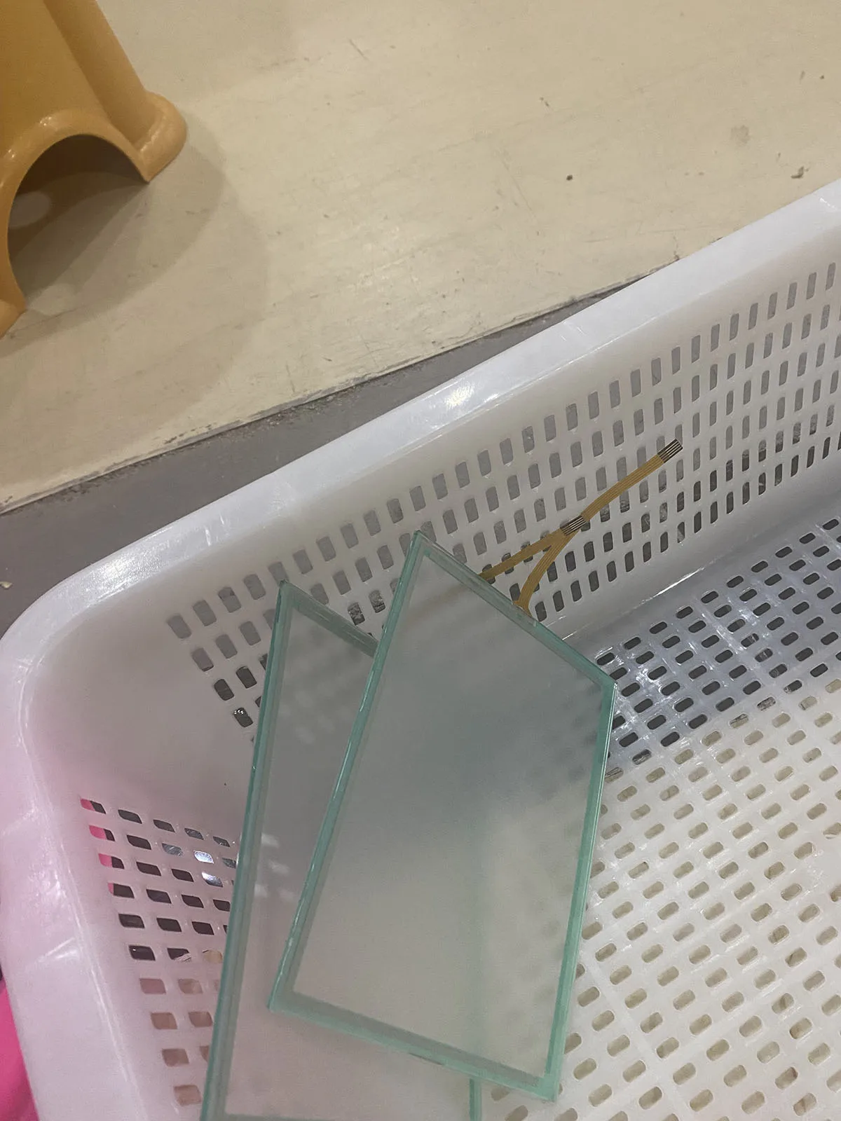 

1PCS For Riso Copier RZ370 RZ570 RZ670 RZ970 MZ770E 133*105mm Touch Screen Glass