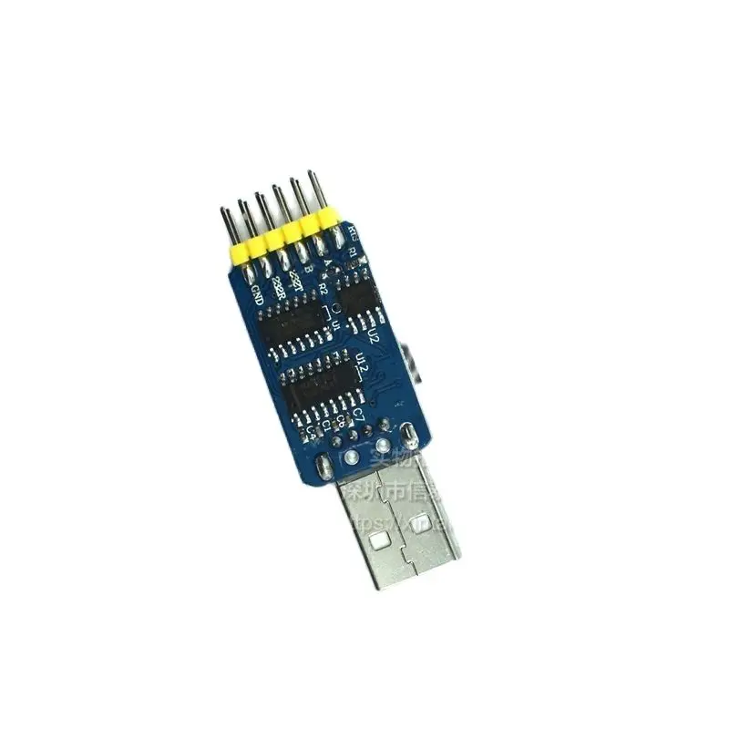 Módulo de puerto serie multifuncional seis en uno CP2102 usb a TTL 485 232 conversión recíproca 3,3 V/5V compatible