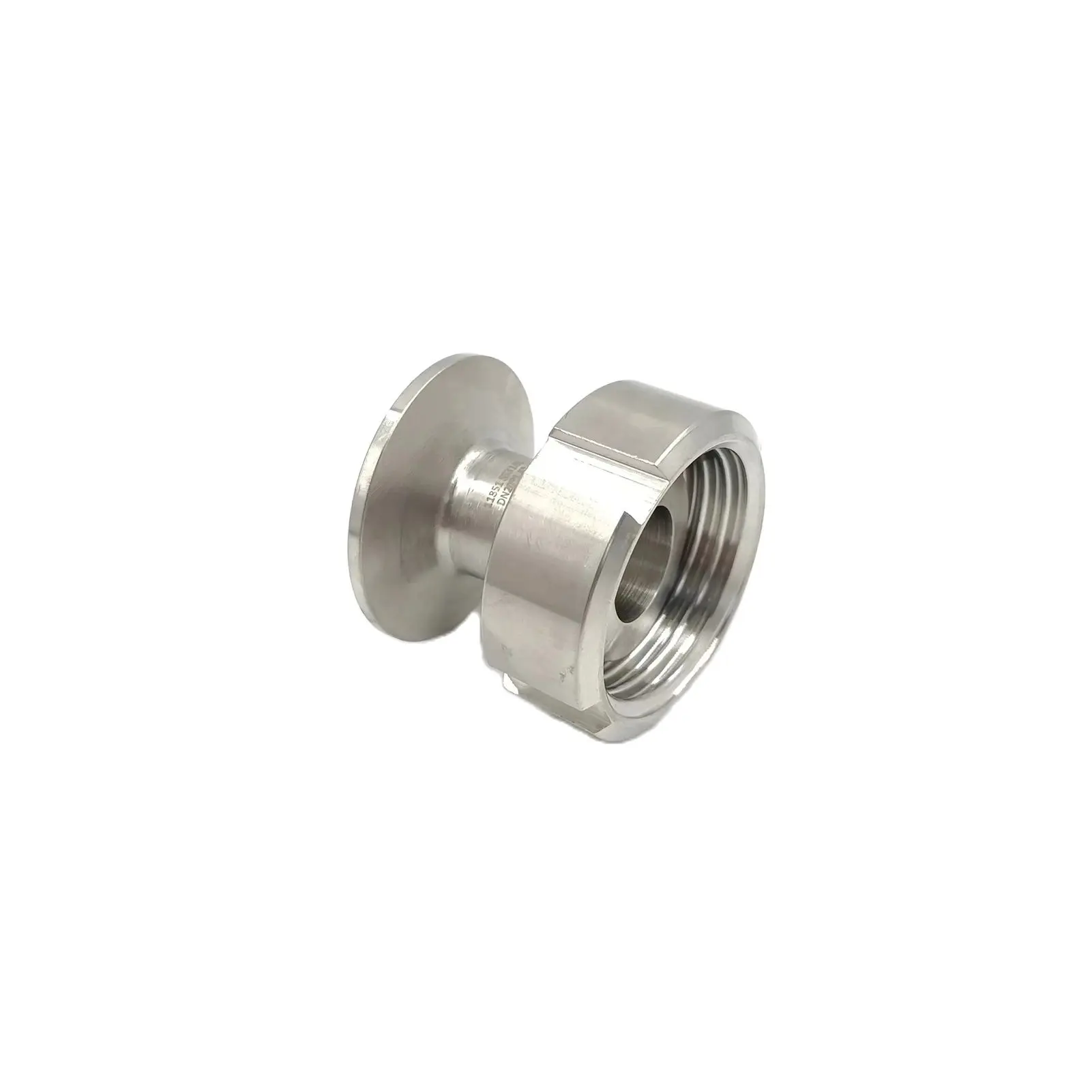 

DN20 x 1.5" TC DIN11851 Dairy Fitting Sanitary 1.5" Tri Clamp to DN20 Welding Liner & Nut Adapter Stainless Steel 316L