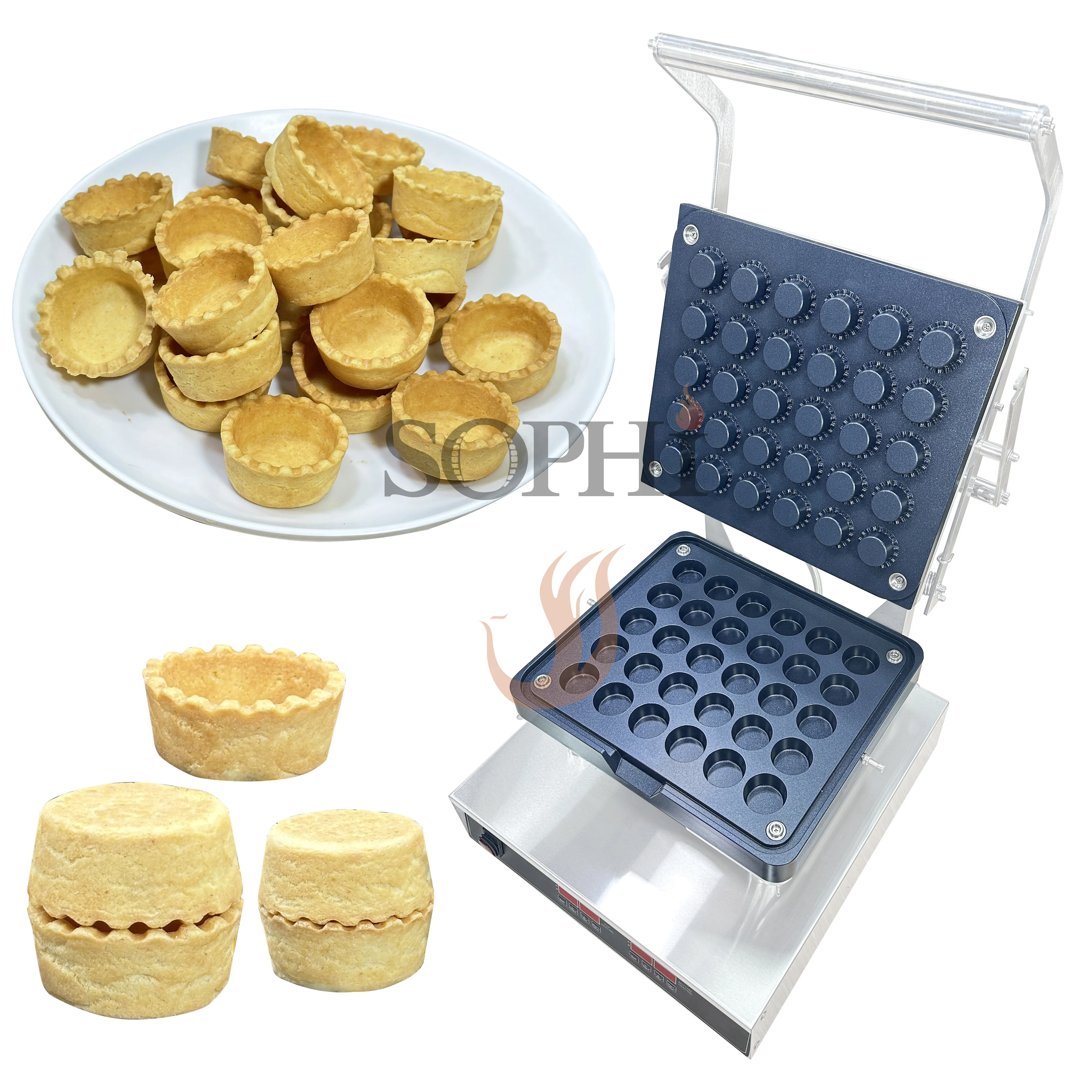 2026 SELL Commercial Tartlet Forming Machine Electric Bakery Machines tart Shell Press Machine Egg Tartlet Shell Maker