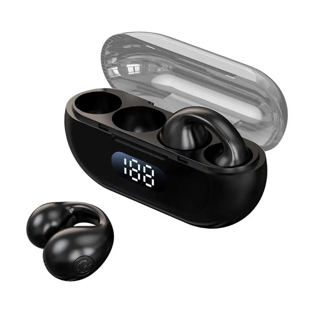 

New Bone Conduction Bluetooth Earphones Non In Ear Clip Sports Wireless Earphones Long Endurance Without Delay