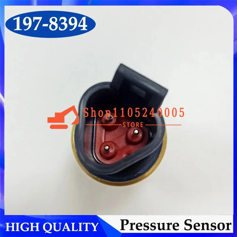 High Quality 197-8394 Excavator Parts C9 Oil Pressure Sensor 1978394 for E330C Pressure Switch