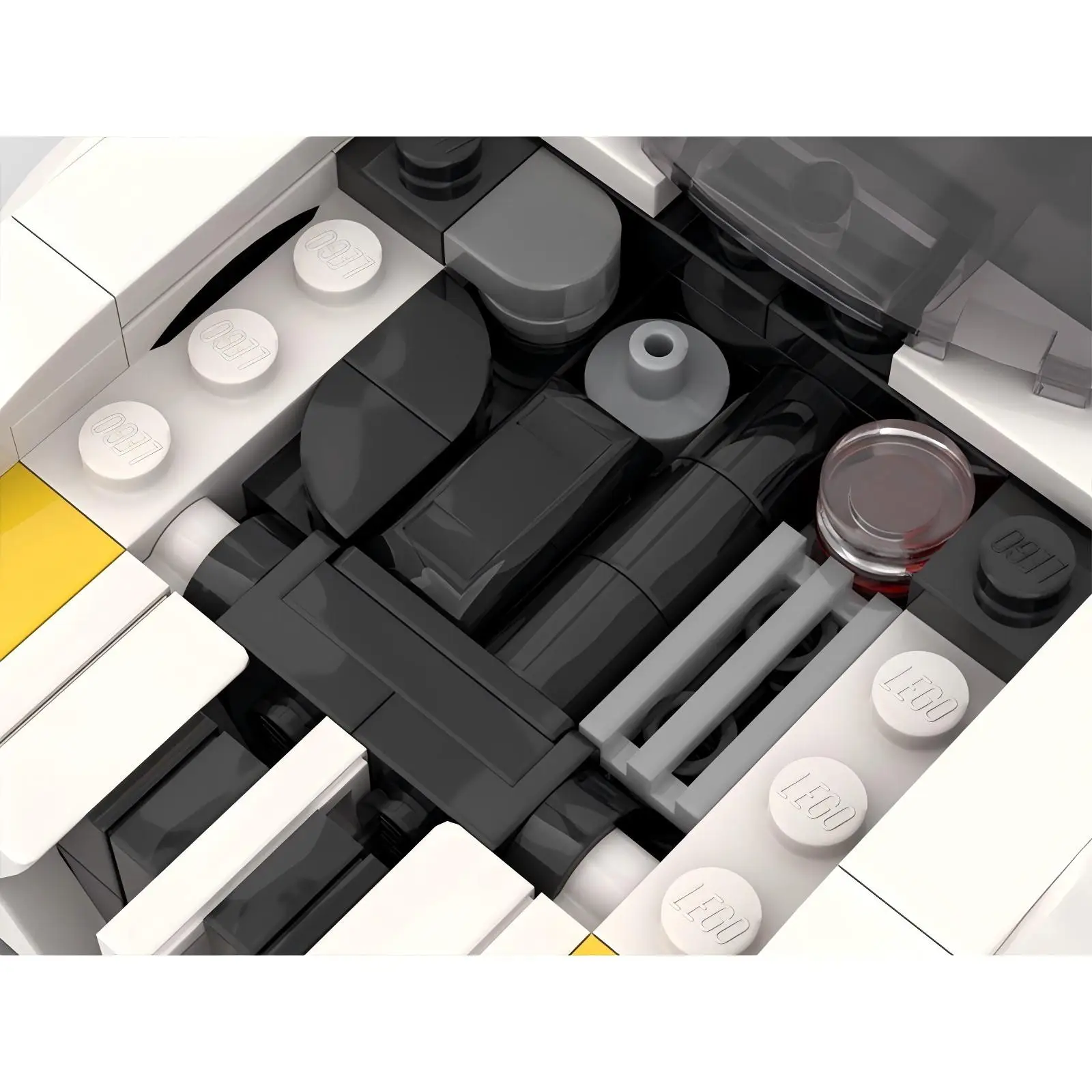 City Speed Racing Series MOC Kinder-Bausatz Technisches Sportauto M4 GT3 Supercar Modell Bausteine Geburtstagsgeschenk für Jungen – Detail 19