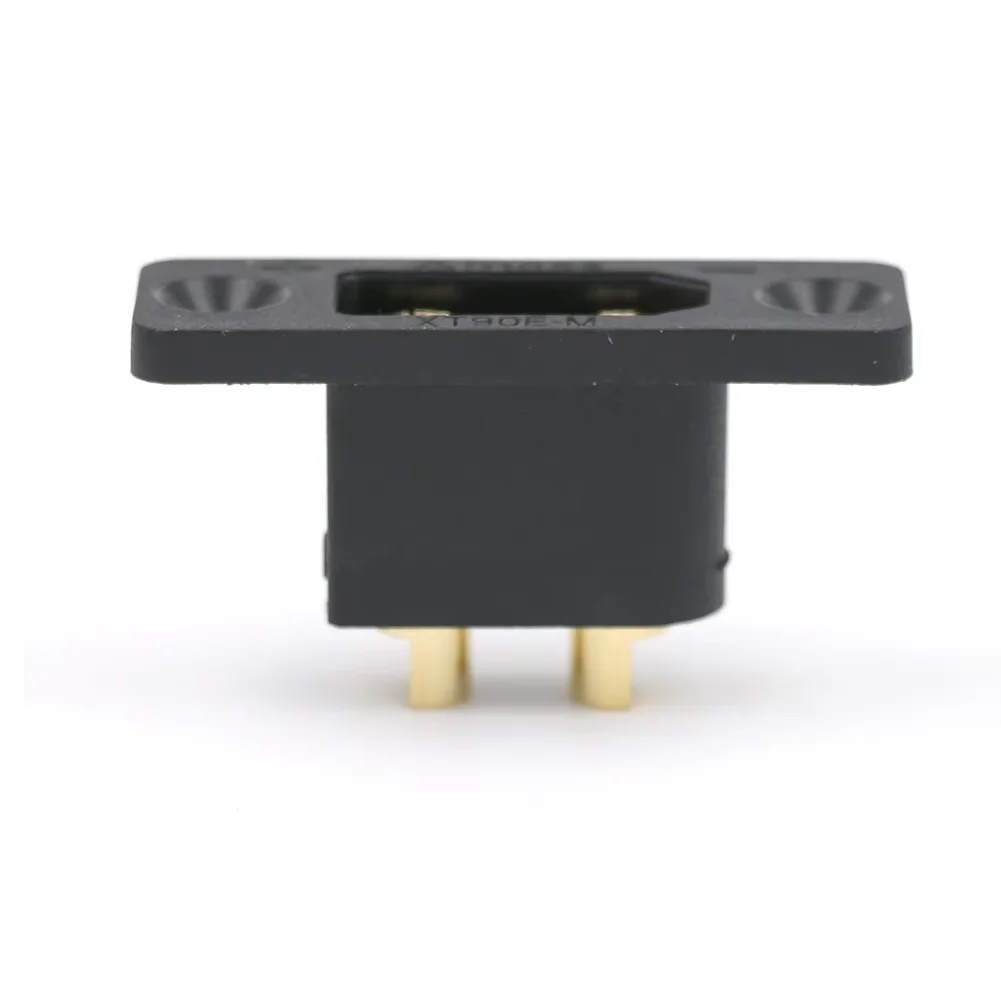 

Wholesale AMASS Black XT90E-M Battery Plug Gold-Plated Male Connector DIY Connecting Parts for RC Aircraft Drone Accessories