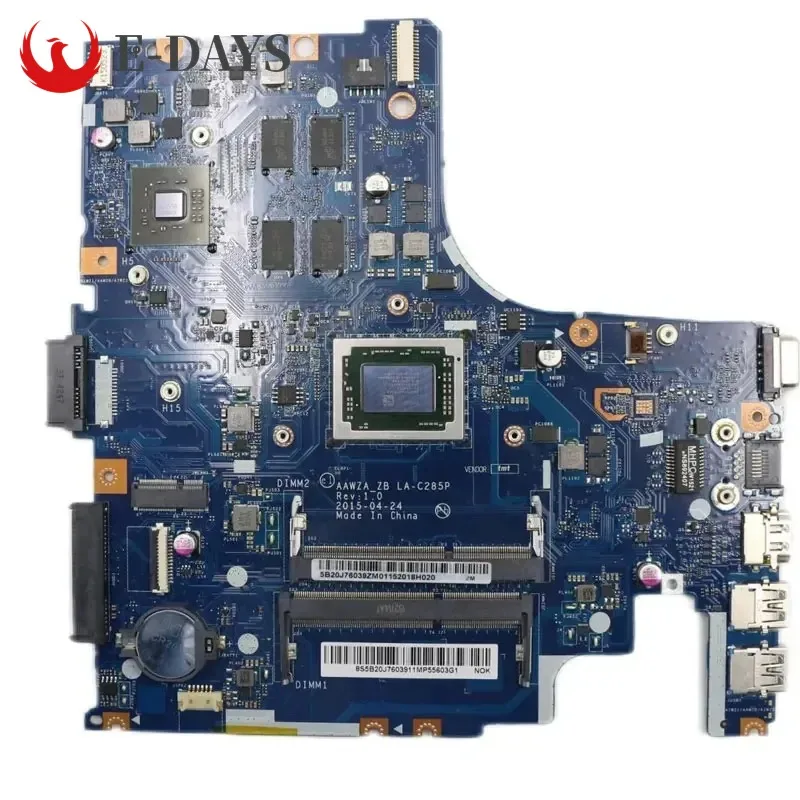 For Lenovo 500-14ACZ Laptop Motherboard LA-C285P Mainboard with A10-8700P DDR3 2G DIS 100% Tested Ok