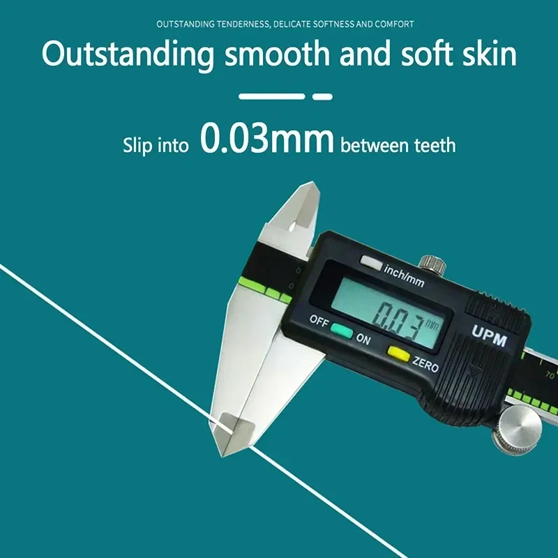 

50M Micro Wax Peppermint flavor Dental Flosser Interdental Brush Teeth Stick Toothpicks Floss Pick Oral Hygiene Clean Wire