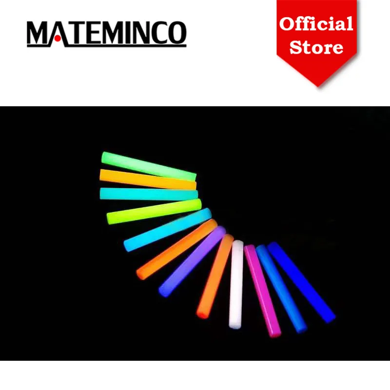 Mateminco EDC Gadgets 2*12mm Glow Tube Luminous Self-Luminous Stick Glow in The Dark Stick for Mateminco MT18X FW2 Flashlight