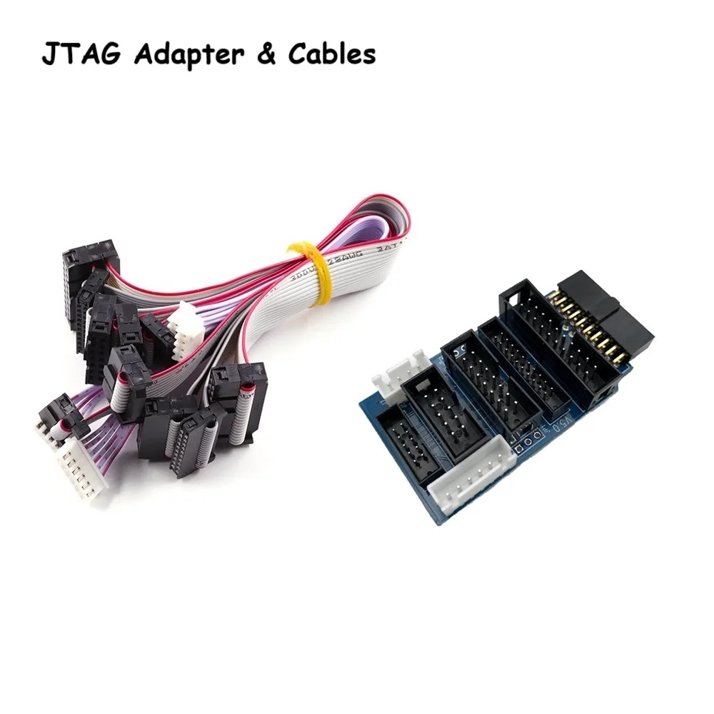 For J-Link V9 Emulator J link V8 Jlink v9 JTAG Debugger Adapter Converter SWD STM32 4 Pin 6 Pin 10 Pin 20 Pin Flat Ribbon Wire