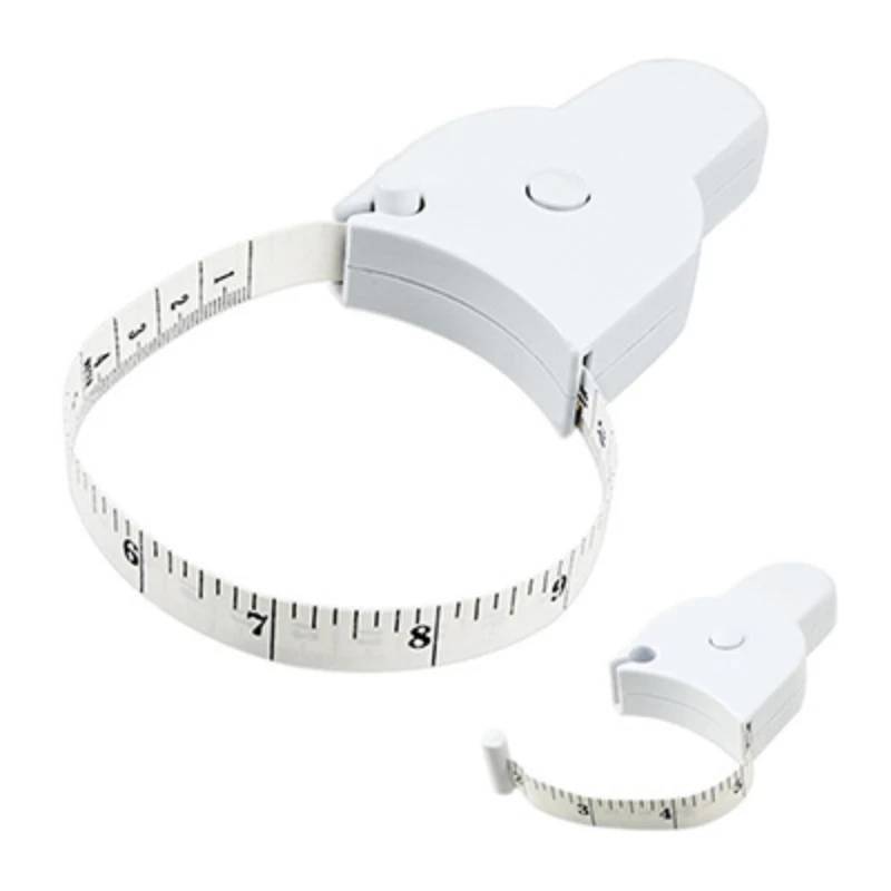 (BF06)1pcs Tape Measure Self-Tightening Body Measuring Ruler Tools Automatic Telescopic For Body Meter Measures