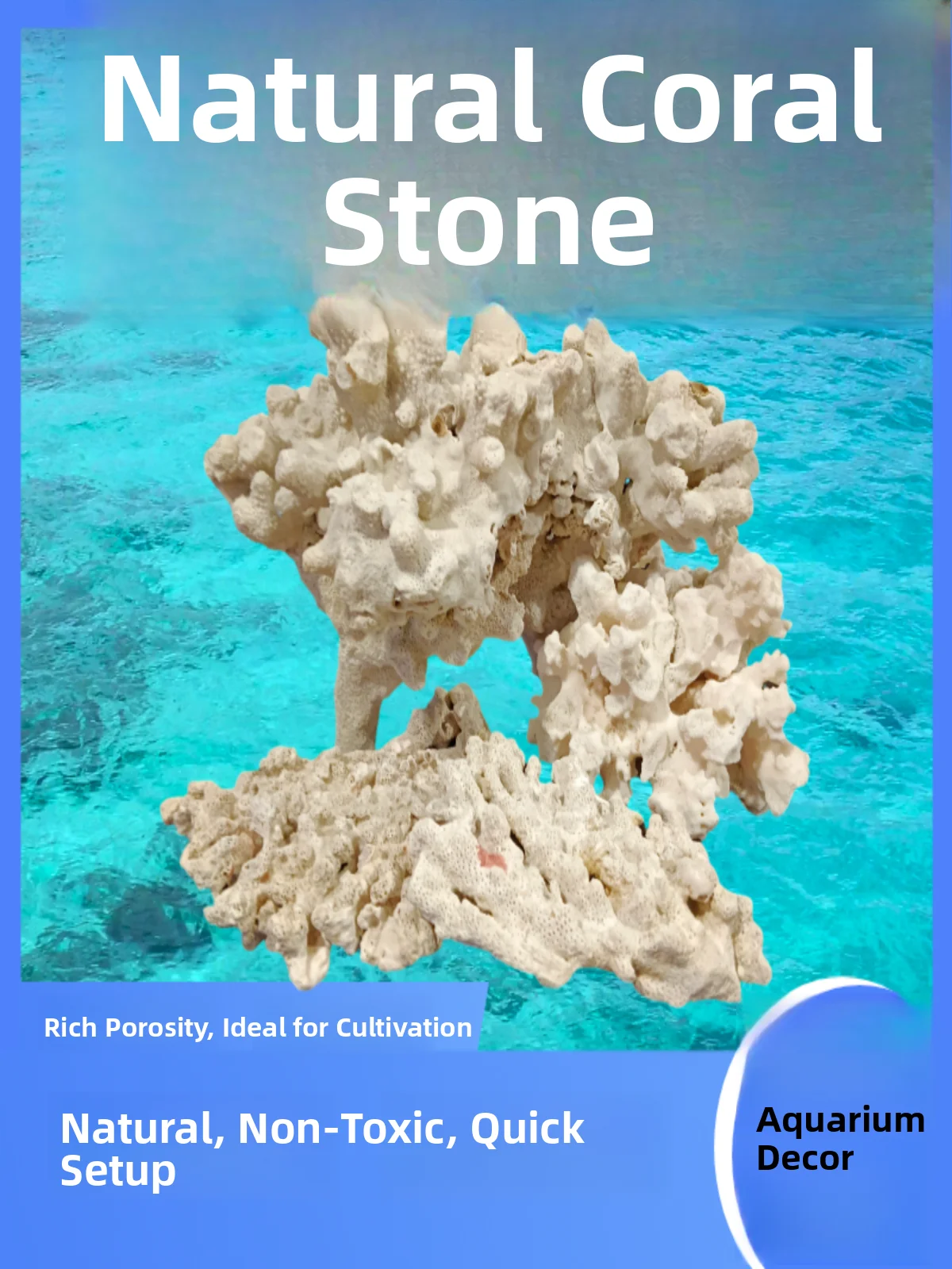 

Натуральные коралловые декоративные камни для аквариума, имитация горного камня, живой камень, милый домик-укрытие для морских животных