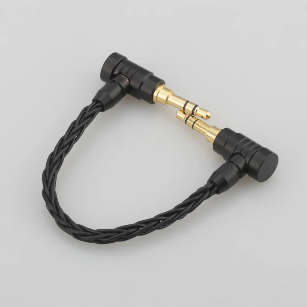 Audiocrast 3.5mm cabo de áudio estéreo extensão macho para macho cabo aux para fones de ouvido, iPods, iPhones, iPads, Estéreos de casa/carro