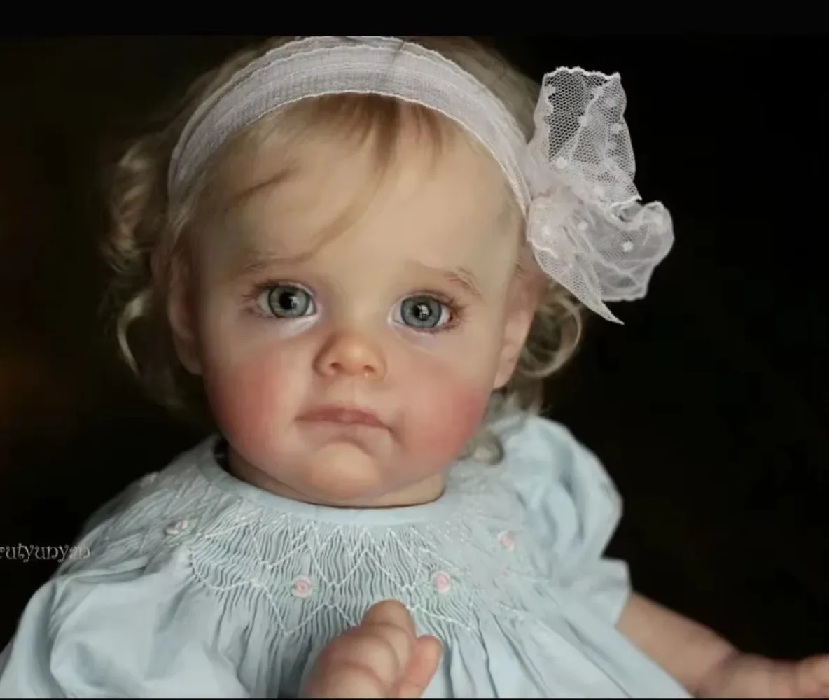 23Inch Reborn Doll Kit Maggi with COA Limited Edition Soft Touch Fresh Color Unpainted Unfinished Doll Parts Muñecas Kit Reborn