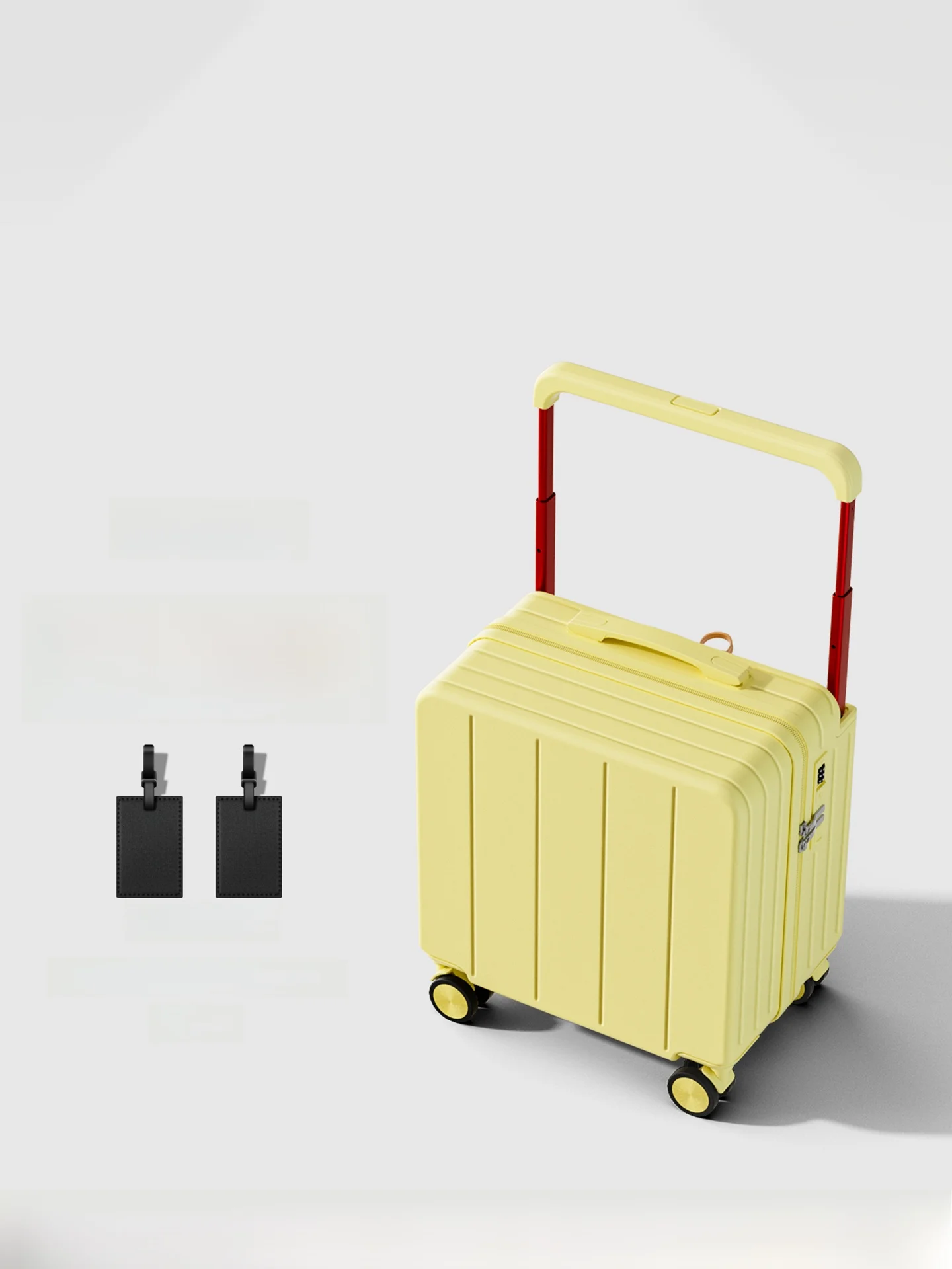 Maleta de Viaje Ultraligera con Asa Extraíble de 20 Pulgadas, Nueva Tendencia de Moda 2026 para Mujer, Cierre de Cremallera, Rígida, de Mano
