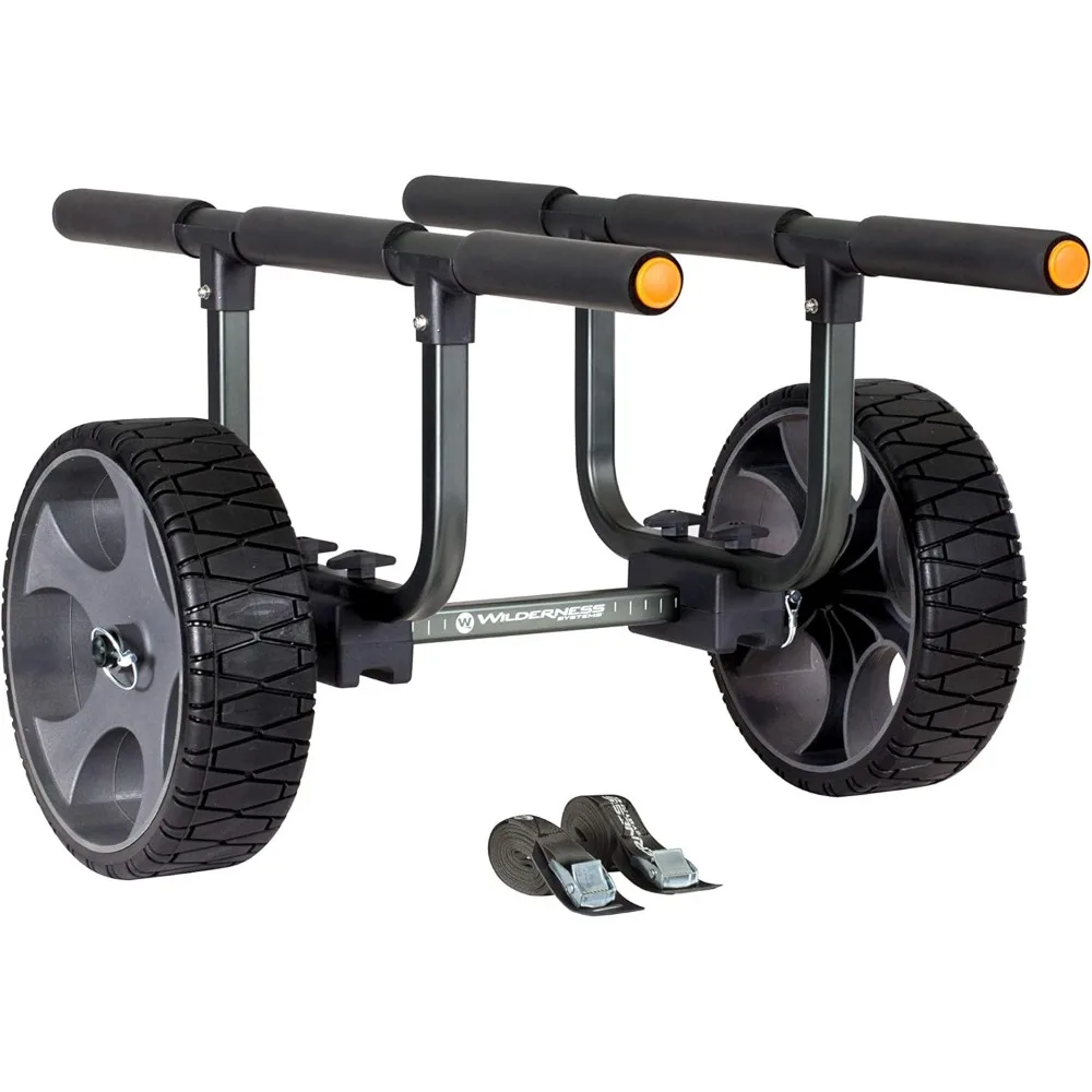 Heavy Duty Kayak Cart | Flat-Free Wheels | 450 Lb Weight Rating | for Kayaks and Canoes