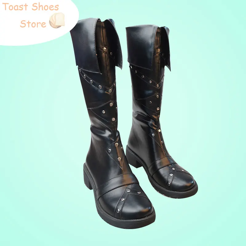 Seer Eli Clark Cosplay Shoes Game Game Identity V 4th Anniversary Cosplay Prop Halloween Carnival Boots Costume Prop