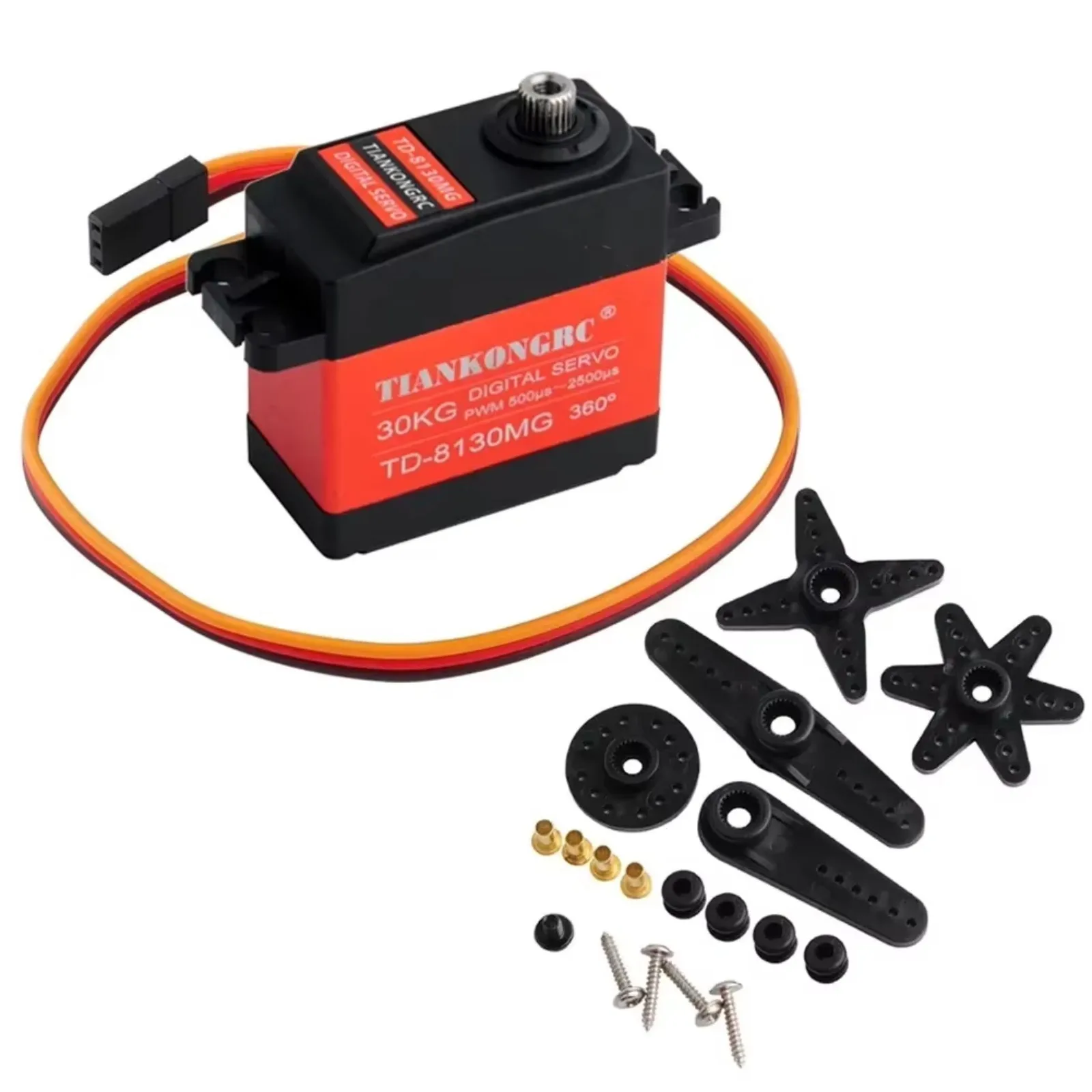 TD8130 30 kg digitaler Servomotor, 270 Grad Winkel, großes Drehmoment, wasserdicht, für RC-Car-Roboterarm