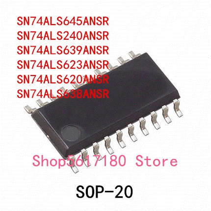 

SN74ALS645ANSR SN74ALS240ANSR SN74ALS639ANSR SN74ALS623ANSR SN74ALS620ANSR SN74ALS638ANSR IC, 10 шт.