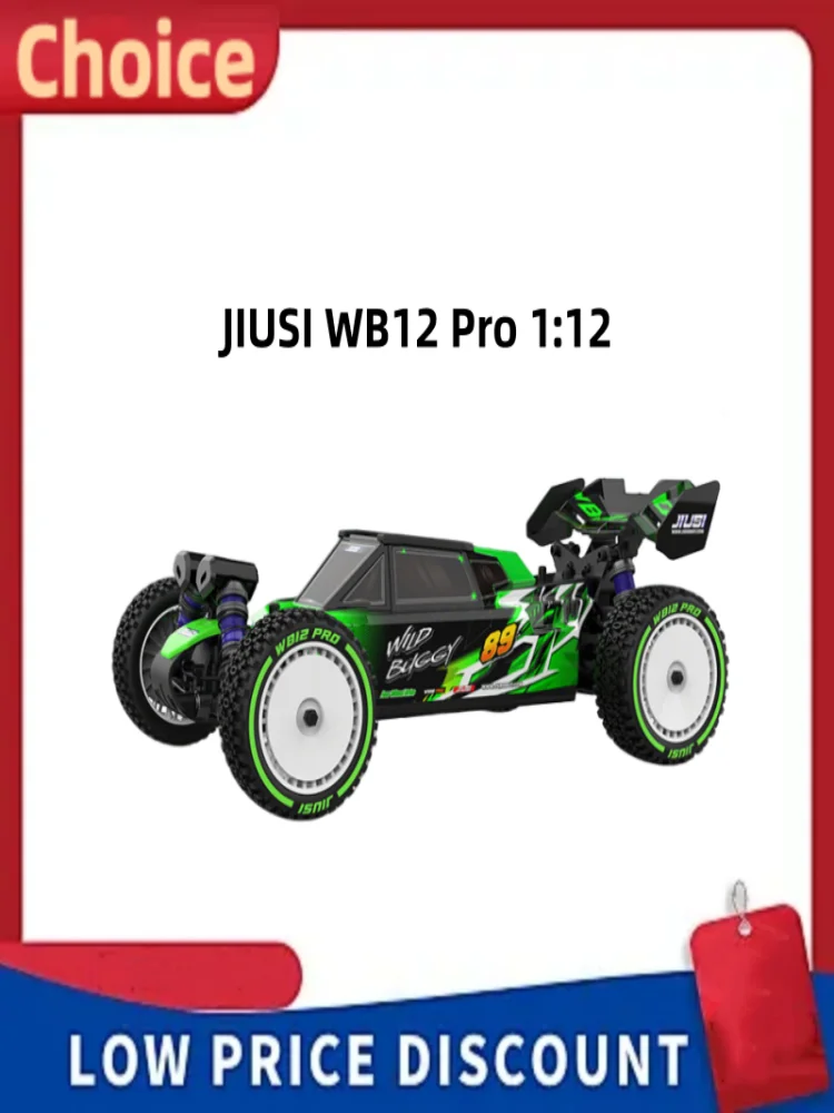 Lokaler Versand aus der EU: JIUSI WB12 PRO 1/12 RC-Auto für Erwachsene, 3600KV bürstenloser Motor, schnelles 50-Meilen-Stunden-Offroad-Fahrzeug, 4WD-Fernsteuerungsauto 2,4GHz, 3S-Batterien,