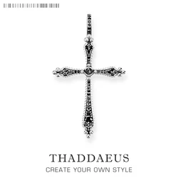 Pendant Black Royalty Cross,2019 Fashion Jewelry Europe Bijoux Necklace Accessories Gift For Woman Men