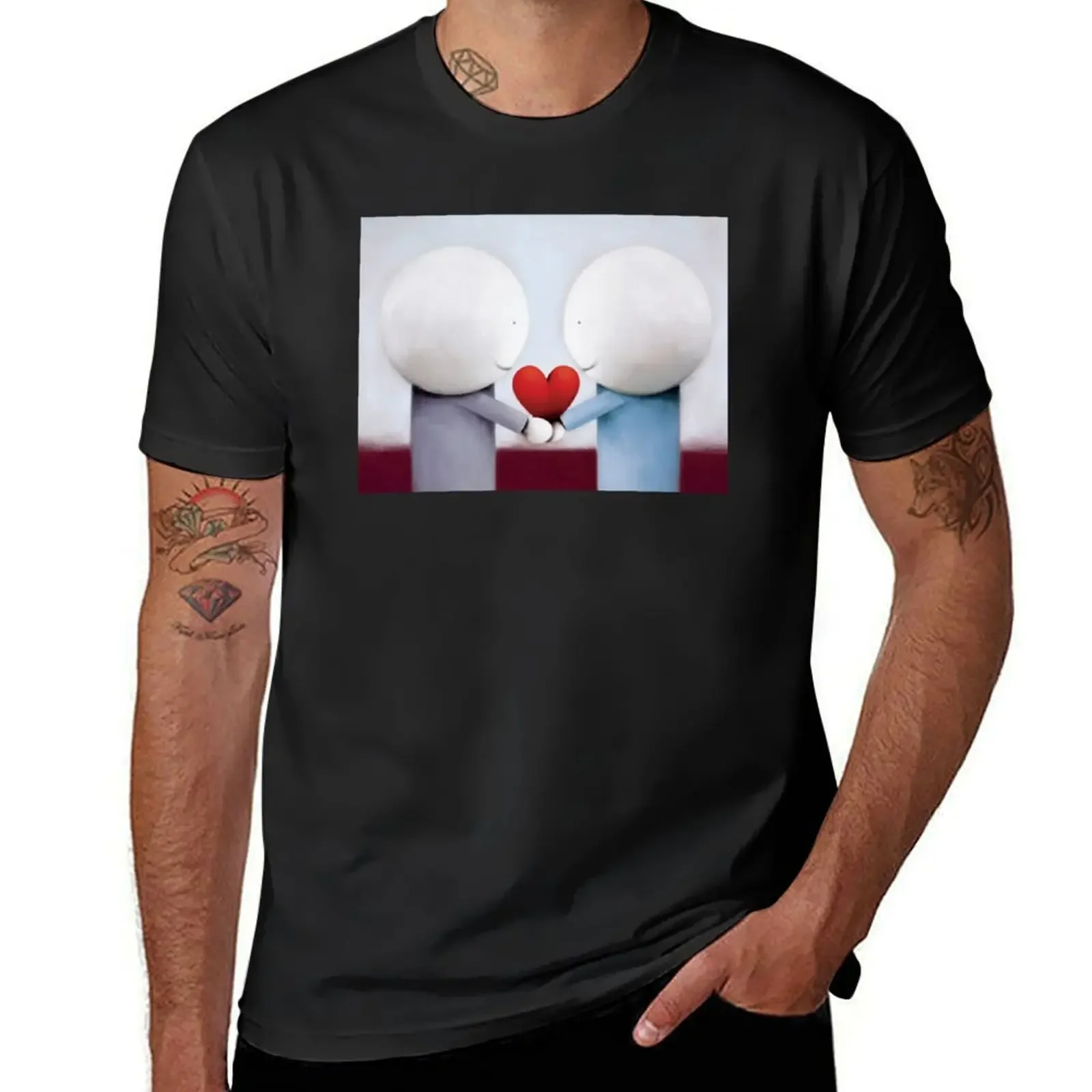 Sharing Love T-Shirt football t shirt funny shirt cotton funny t shirts for men