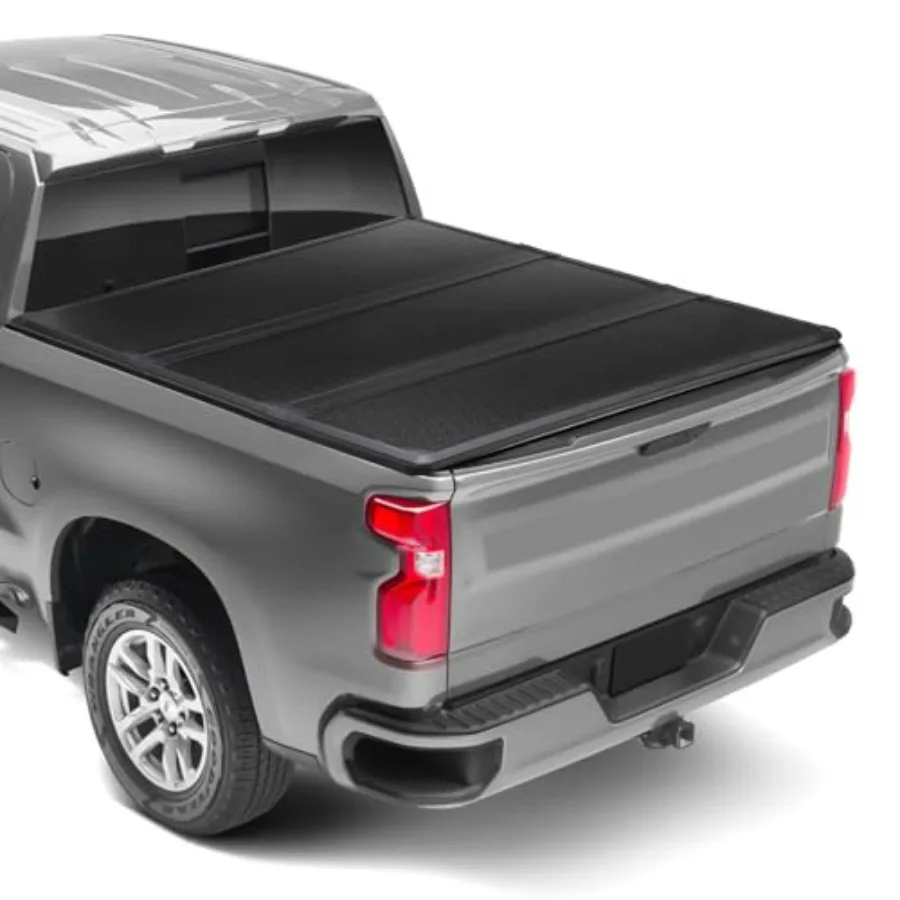 

Hard TriFold Truck Bed Tonneau Cover for Maverick 4.6ft 20222025 Secure Weatherproof EasytoUse Cargo Protection Solution for O