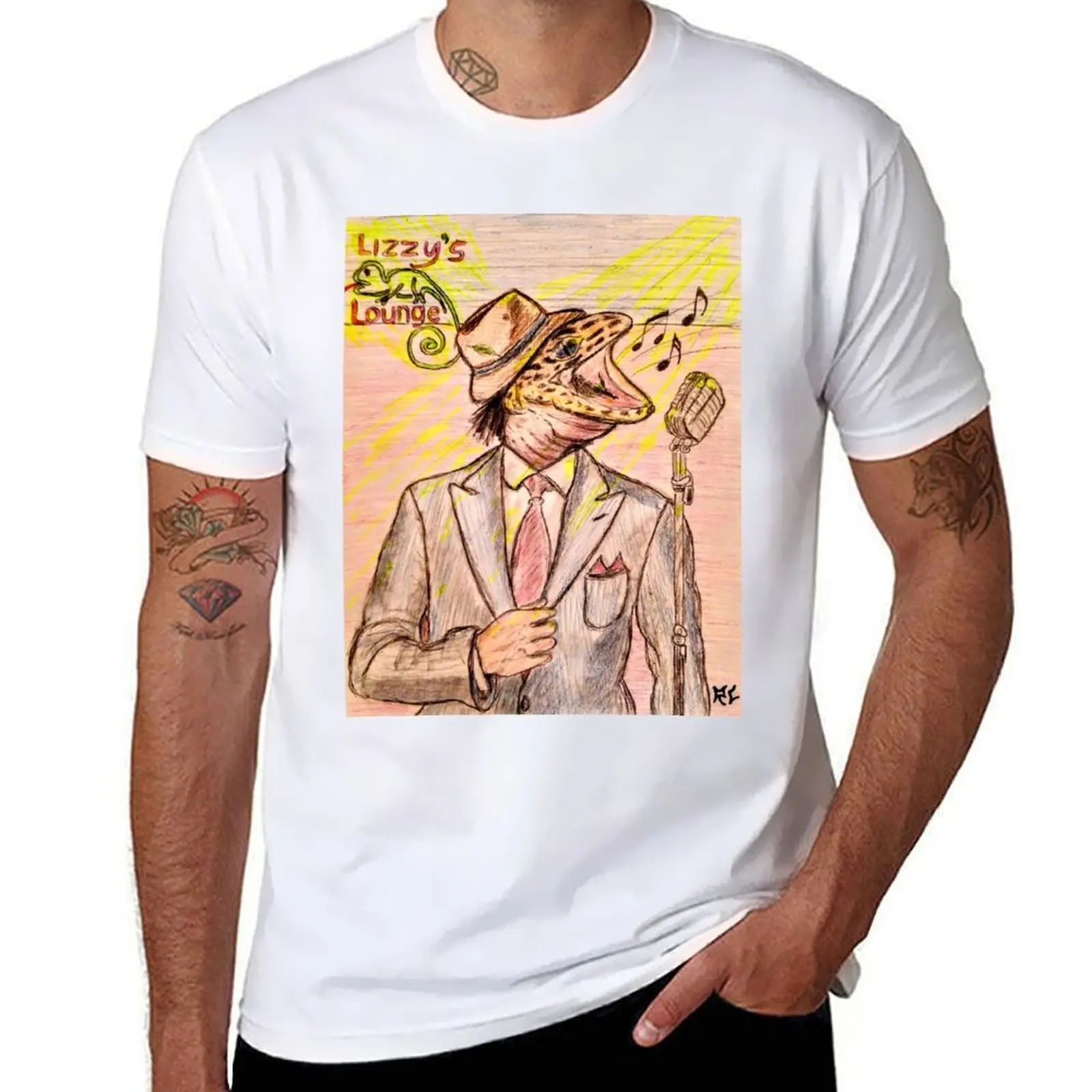 

Lounge Lizard T-Shirt t shirt for man 100 percent cotton g man t shirts for men T-Shirt