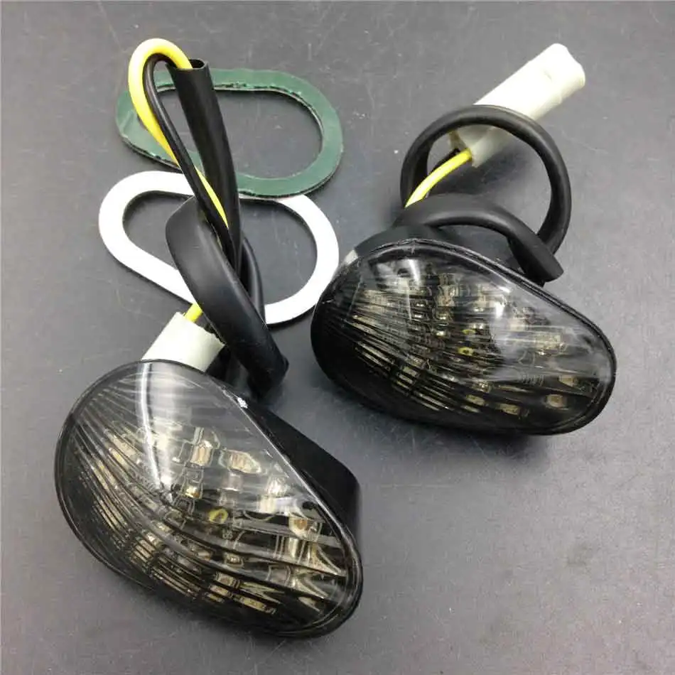 

For 2003-2008 04 05 YAMAHA YZF R1 R6 / 2006-2007 YZF-R6S Motorcycle Bike Euro LED Flush Mount Turn Signal Light