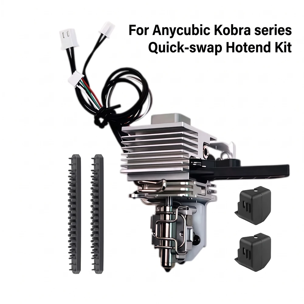 For Anycubic Kobra Series Quick-swap Hotend Kit With Strain Gauge Features Replaceable Nozzles Easy To Install Hotend Kit