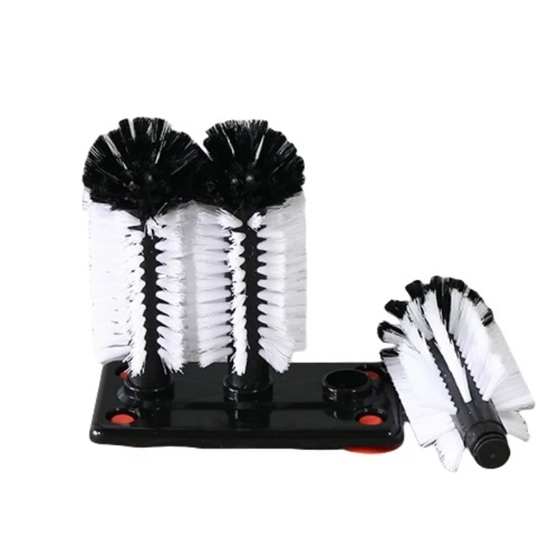 

Glass Washer Brush, Set of 3 Cleaning Brush Water Bottle Cleaner Washer Tool for Water Cup Bar Tools Barware
