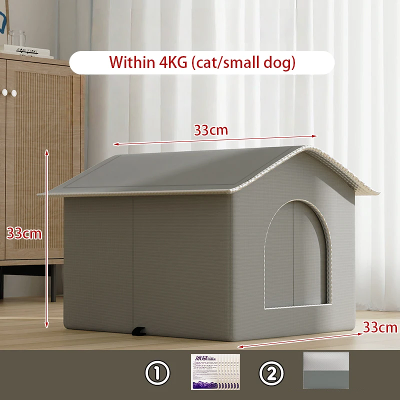 

Домик для домашних животных, летний маленький кот, собака, ледяной домик, летний охлаждающий инструмент, гнездо для собаки, собаки, четыре сезона, ледяной домик для домашних животных, товары для домашних животных