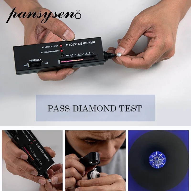 Promotion 0.5-1CT D Color VVS1 3EX Round Brilliant Cut Real Moissanite Loose Gemstones with GRA certificate Pass Diamond Test