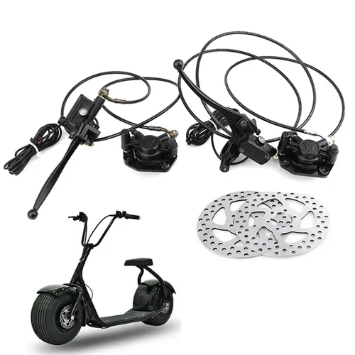 Conjunto de bomba de freno de disco hidráulico de frenos delanteros y traseros para scooter eléctrico Citycoco Harley