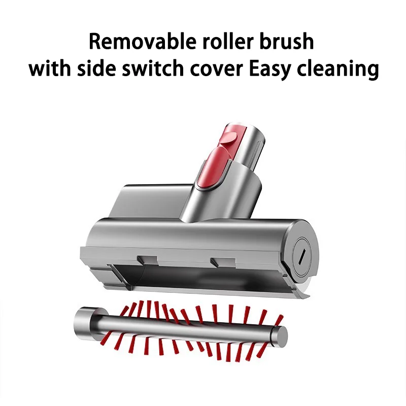 Mattress Mini Turbo Brush Motorized For Dyson V7 V8 V10 V11 V15 G5 Vacuum Cleaner,for Sofa Chair Removes Bacteria and Allergens