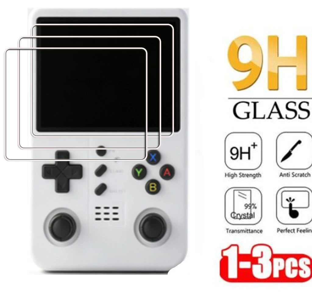 Tempered Glass For R40XX Pro Max 4.2inch Handheld Game Console Protective Film On R40 R40XXProMax  Screen Protector Cover