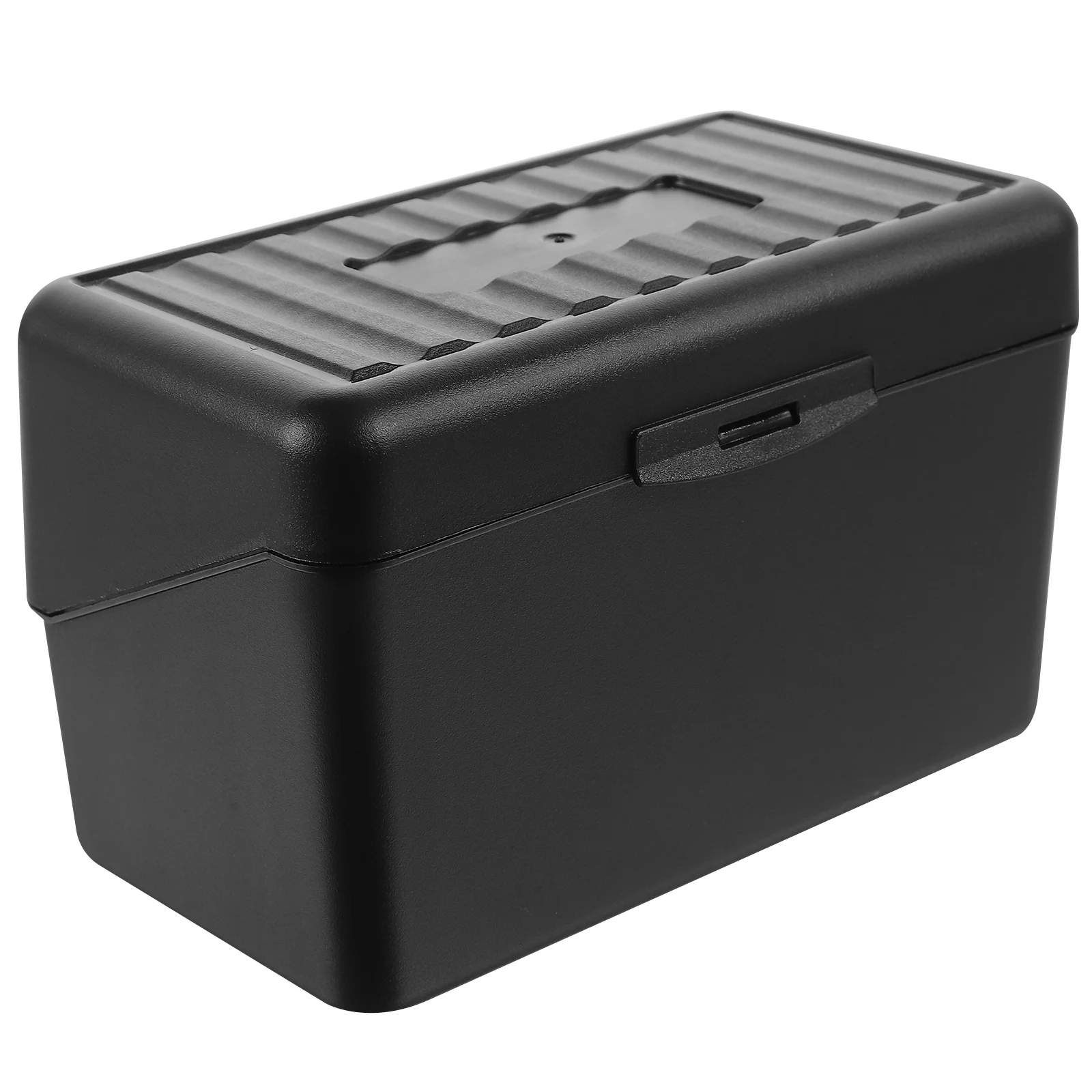 Caja para tarjetas de visita, soporte para tarjetas de plástico, organizador de escritorio, suministros de oficina, contenedor de almacenamiento de tarjetas, Base estable antideslizante