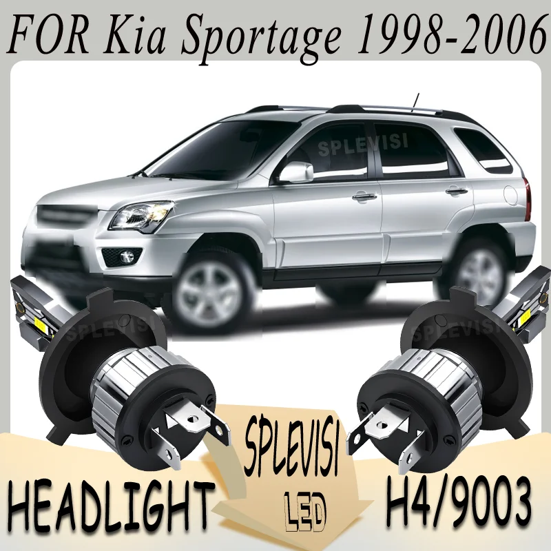 

Instant On Night Vision Effortless Setup LED Headlight hi/low beam For Kia Sportage 2006 2005 2004 2003 2002 2001 2000 1999 1998