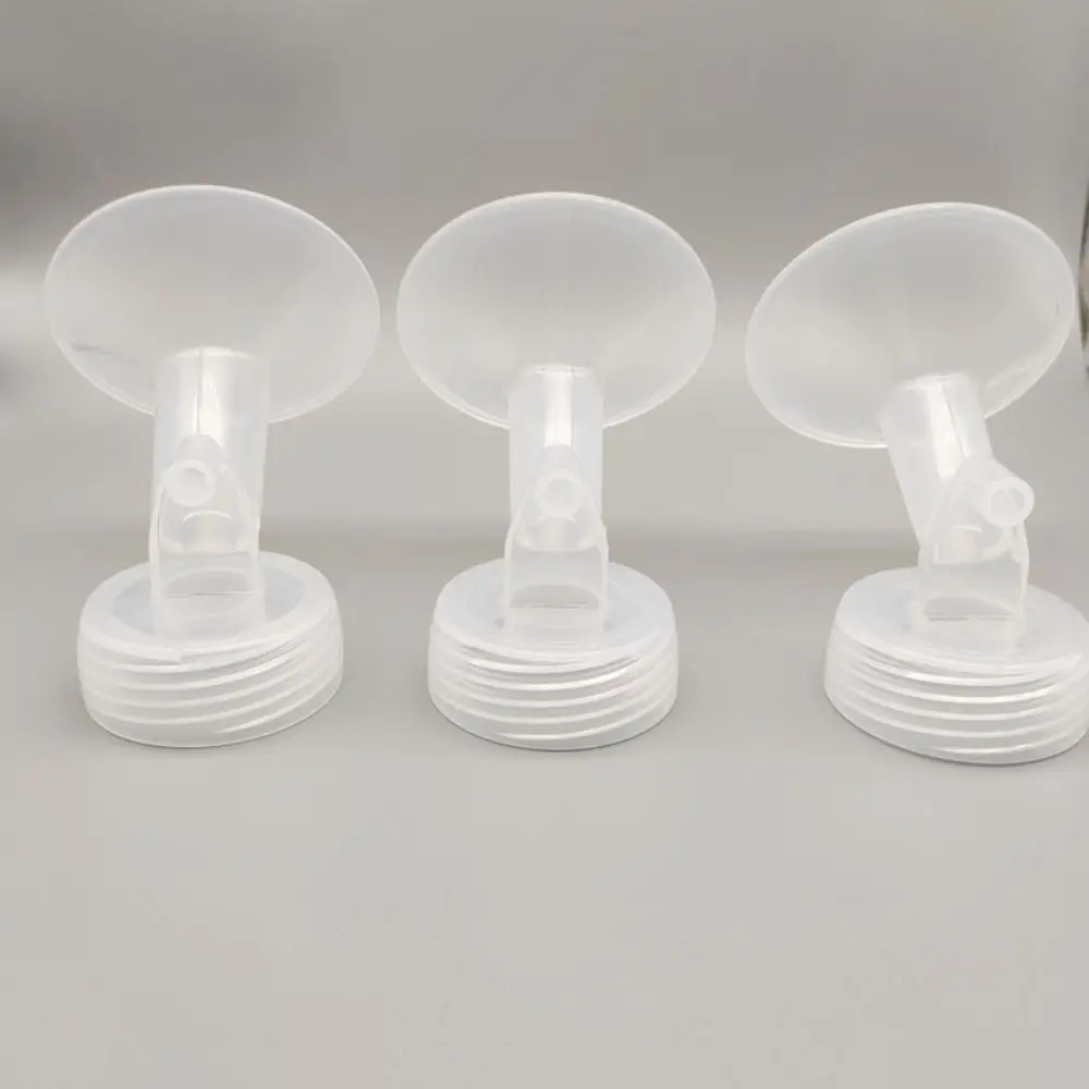 Accesorios para extractor de leche de boca ancha, conector de repuesto, accesorios para lactancia de bebés, fijación rápida profesional