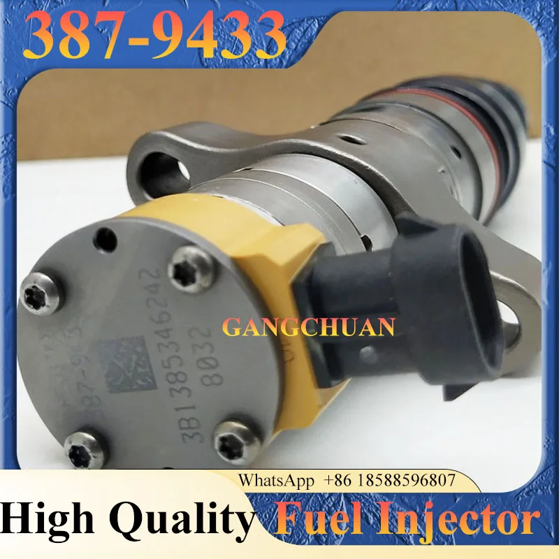Premium Tuned 387-9433 3879433 Fuel Injector for C9 Engine E330D E336D Excavator Fuel Injector