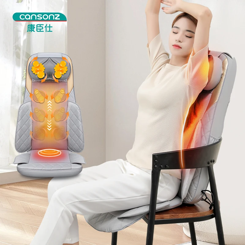 

Cansonz Relieve Muscle Pain Body Massagers, Back Lumbar Shoulder Massage Electric Body Massage, Vehicle-mounted Chair Cushion