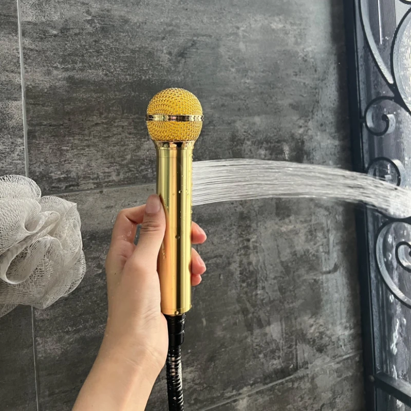 handheld-singing-shower-head-with-microphone-aluminum-showerhead-fun-bath-singing-toy-gift-for-kids-adults-bathroom