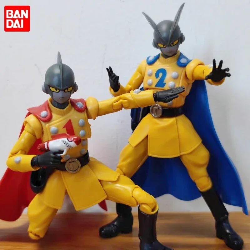 

Bandai Original Shfiguarts Dragon Ball Z Super Hero Gamma 1 Gamma 2 Action Figures Collectible Anime Model Figurines Statue