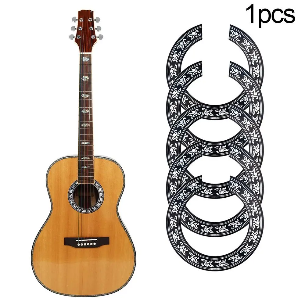 92/104MM Classical Musical Instruments Self Adhesive Guitar Accessories Sound Hole Decal Guitar Sticker