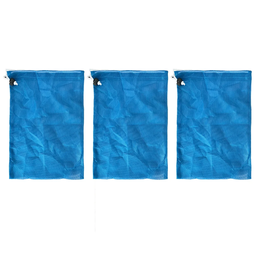 3/10pcs Fine Mesh Bag Fine Mesh Bag Functional Pull And Lock Cord Wide Usage For Pool Vacuum Cleaners Pull And Lock Cord